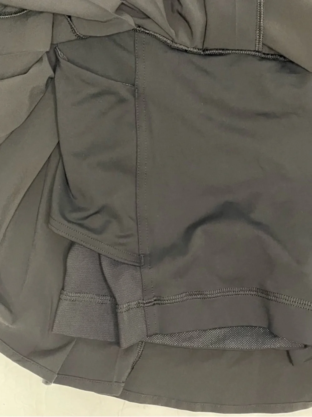 Lululemon Side-Pleat High-Rise Tennis Skirt - Black